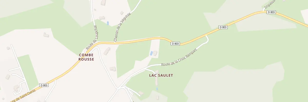 Plan du 903 Rte de la Croix Rempart à Martel
