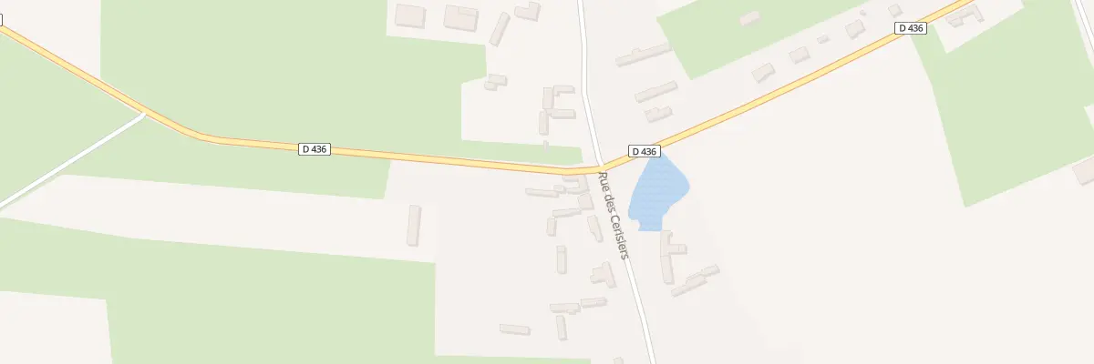 Plan du 2 Rue des Cerisiers à Ronchois