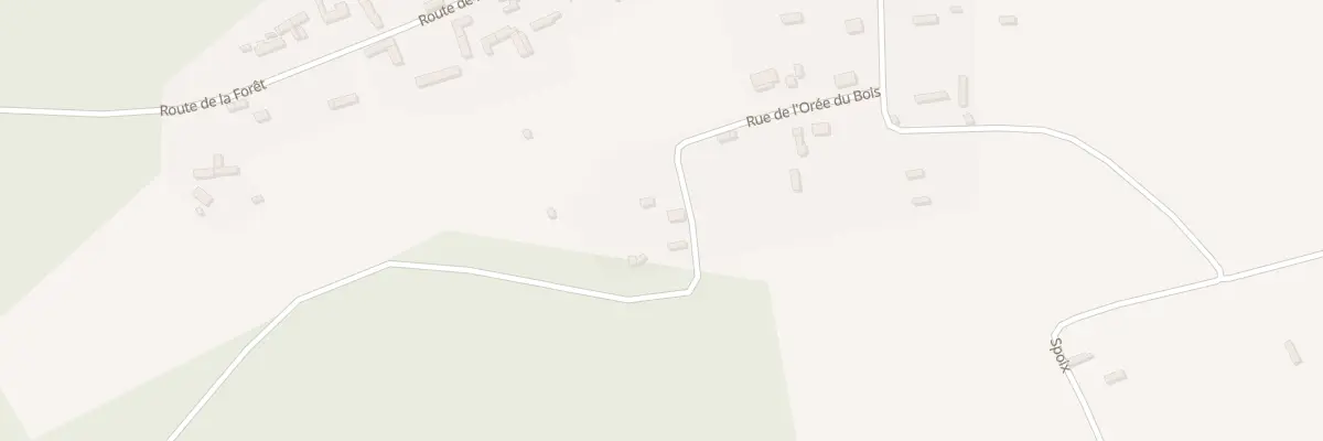 Plan du 8 Rue de l’Oree du Bois à Pierrecourt