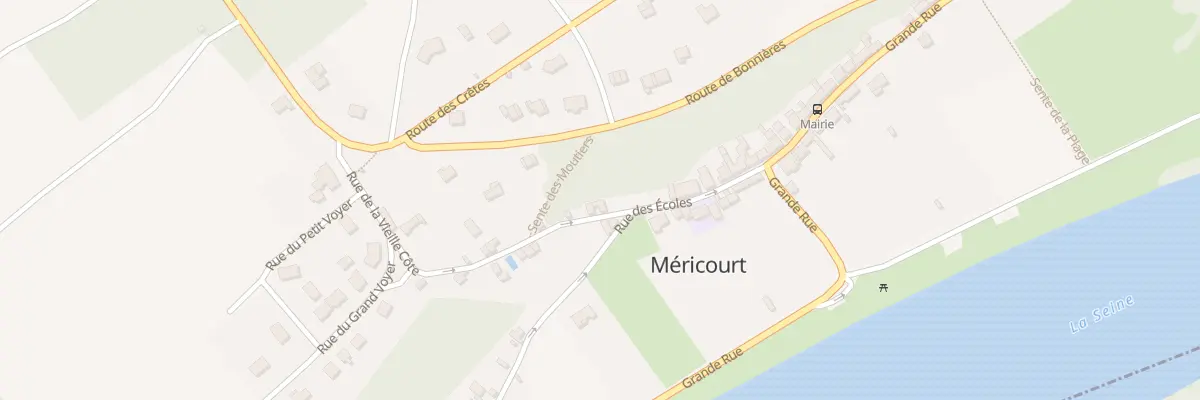 Plan du 2 Rue Vieille Cote à Méricourt