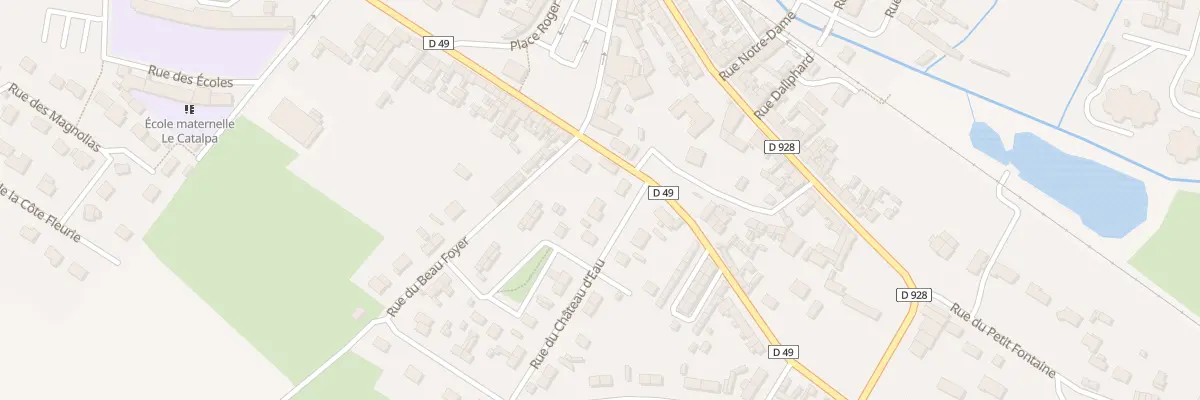 Plan du 2B Rue du Chateau d’Eau à Blangy-sur-Bresle