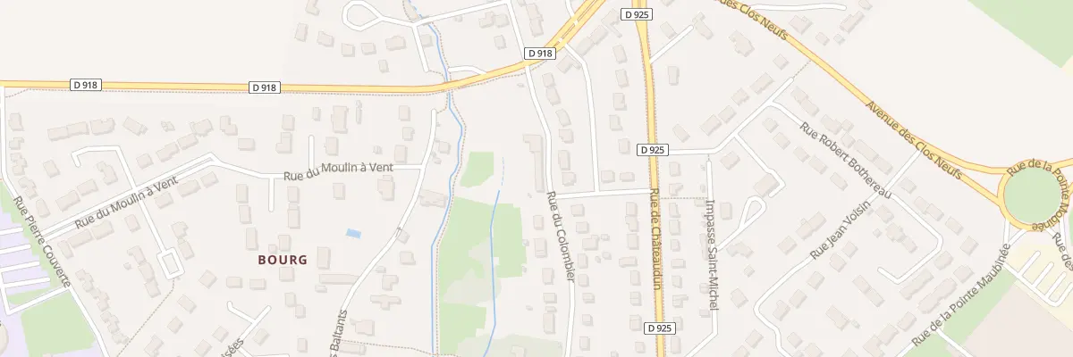 Plan du 37 Rue du Colombier à Beaugency