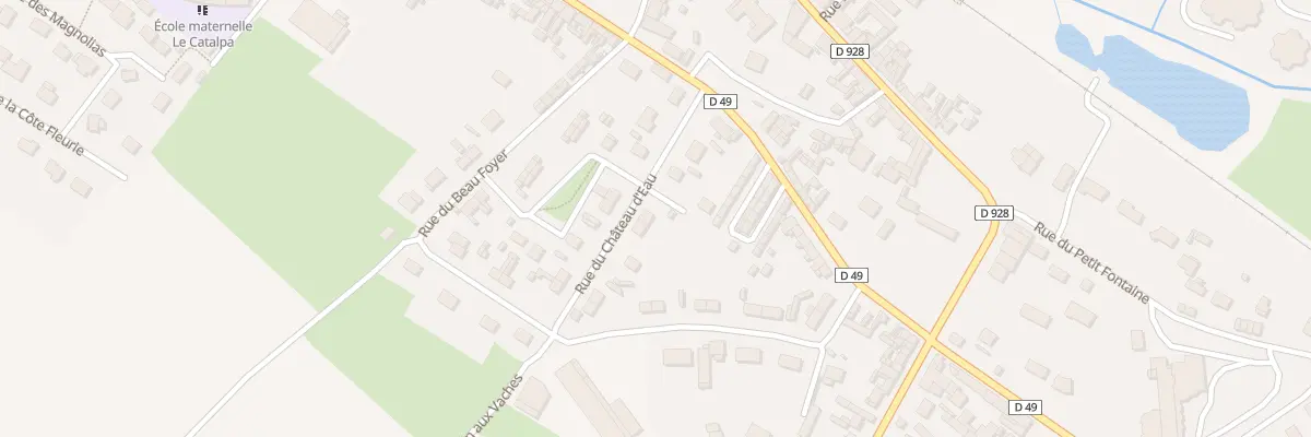 Plan du 5 Rue du Chateau d’Eau à Blangy-sur-Bresle