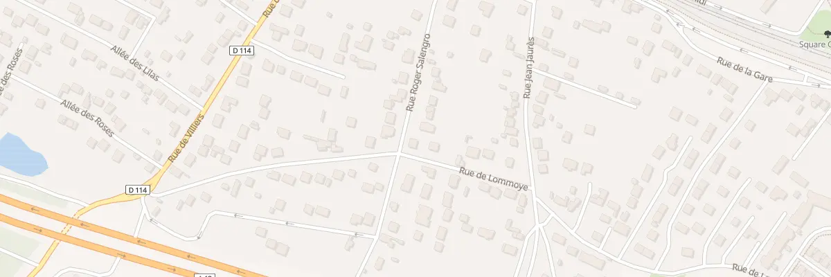 Plan du 31 Rue Roger Salengro à Rosny-sur-Seine