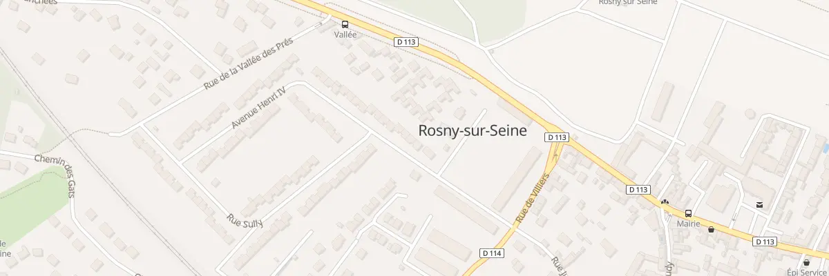 Plan du 6 Av Henri IV à Rosny-sur-Seine