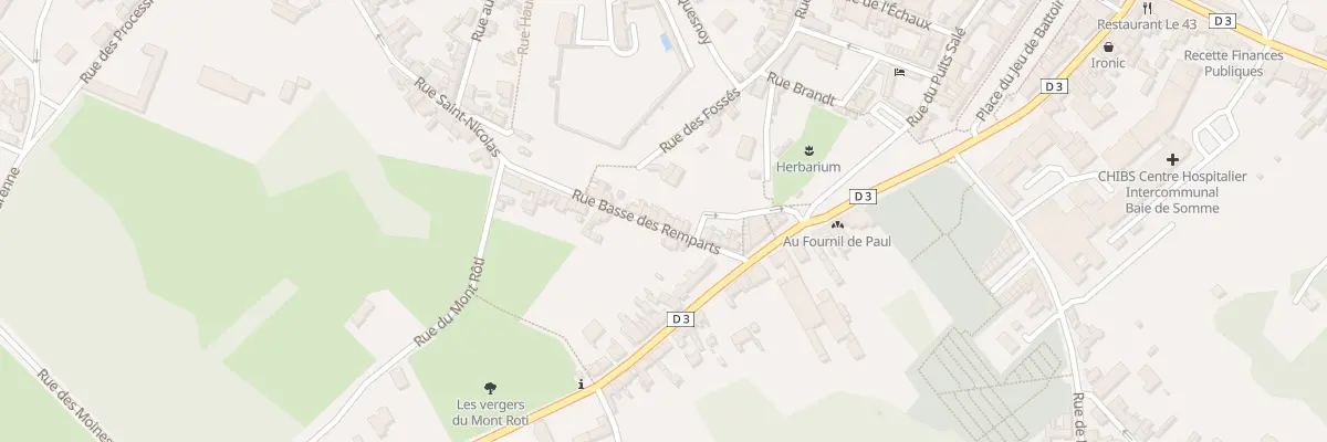 Plan du 60 Rue Basse des Remparts à Saint-Valery-sur-Somme
