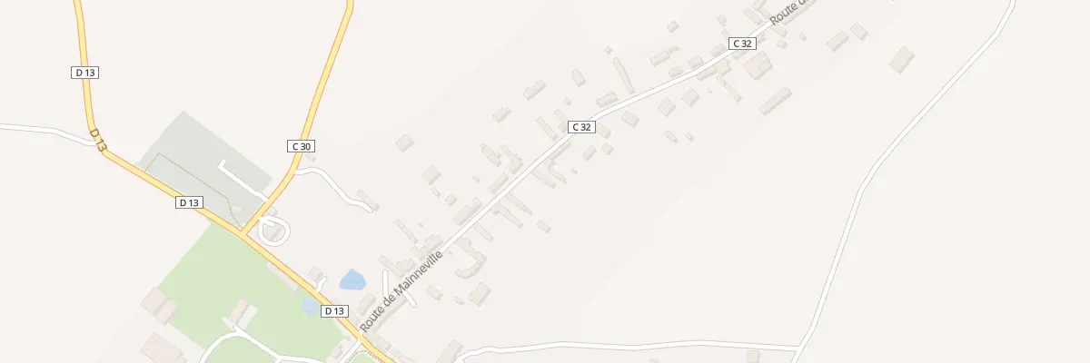 Plan du 46 Rte de Mainneville à Longchamps
