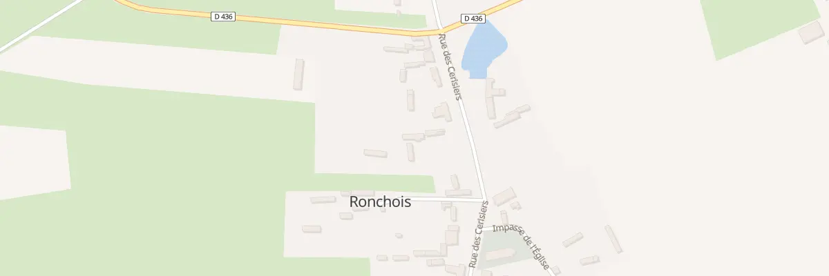 Plan du 10 Rue des Cerisiers à Ronchois
