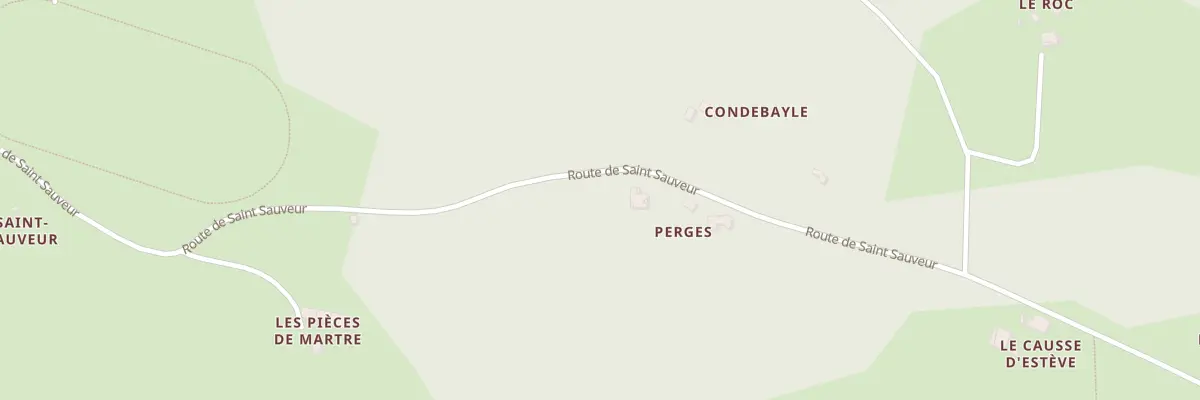 Plan du 5104 Perges à Saint-Georges