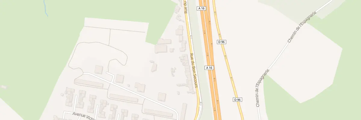 Plan du 42 Rue du Bon Secours à Wimille
