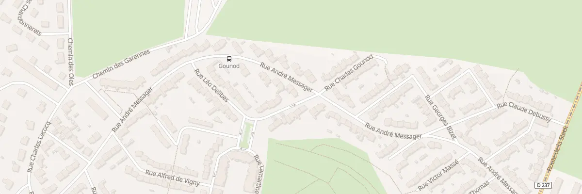 Plan du 66 Rue André Messager à Wimereux