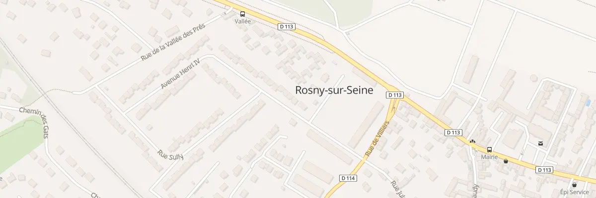 Plan du 4 Av Henri IV à Rosny-sur-Seine