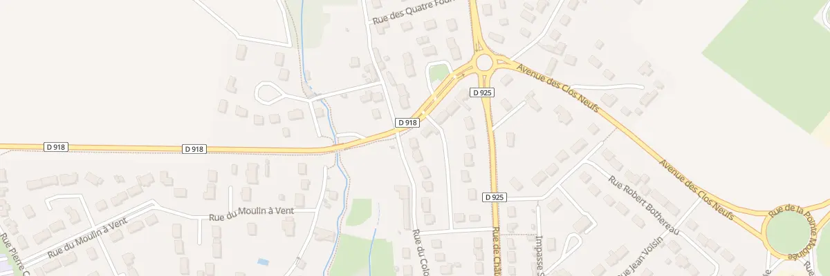 Plan du 56 Rue du Colombier à Beaugency
