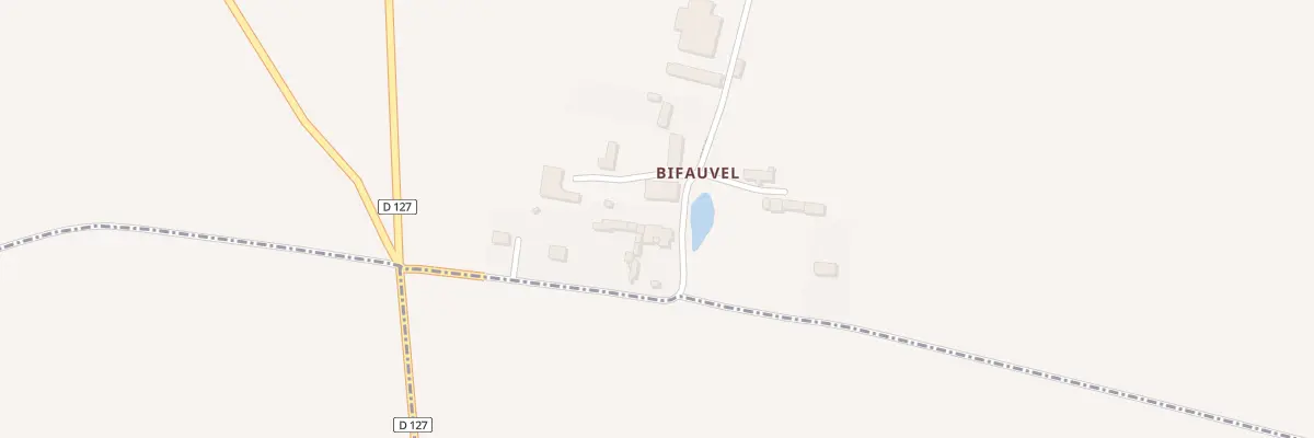 Plan du 204 Bifauvel à Longchamps