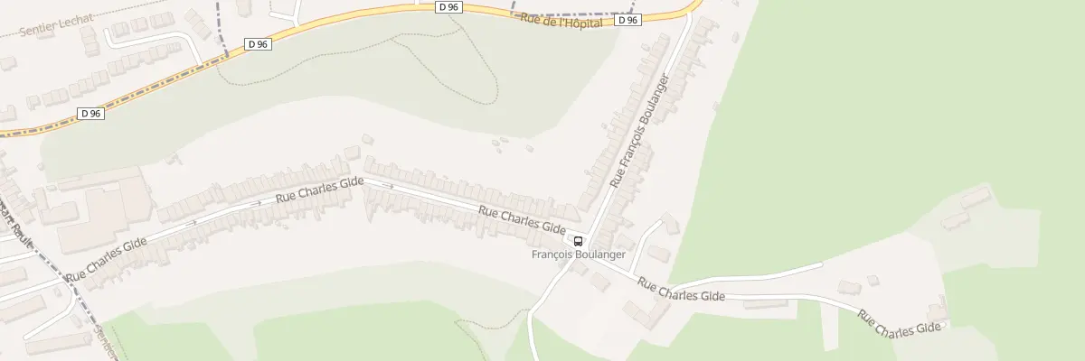Plan du 121 Rue Charles Gide à Saint-Martin-Boulogne