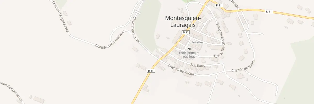 Plan du 38 Che de Ronde à Montesquieu-Lauragais