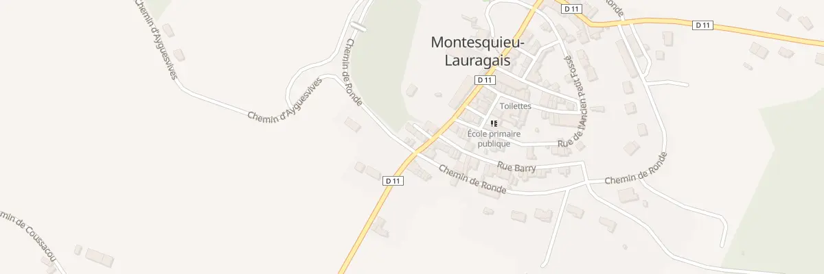 Plan du 36 Che de Ronde à Montesquieu-Lauragais