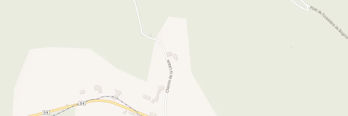 Plan du 206 Che de la Laque à Saint-Cirq-Lapopie