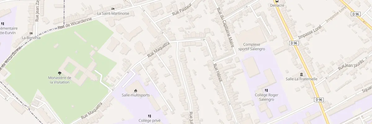 Plan du 136 Rue Jules Ferry à Saint-Martin-Boulogne