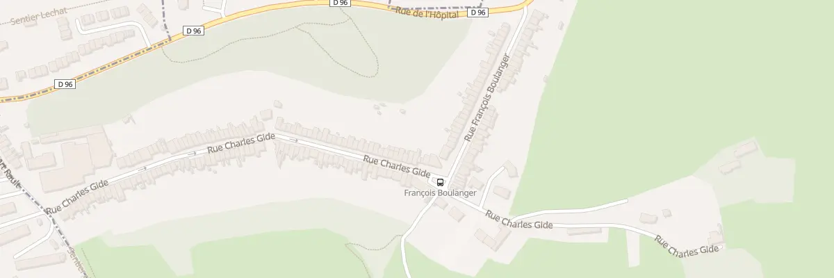 Plan du 123 Rue Charles Gide à Saint-Martin-Boulogne