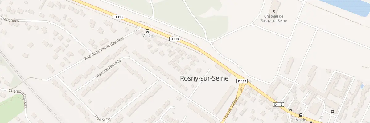 Plan du 117 Rue Nationale à Rosny-sur-Seine