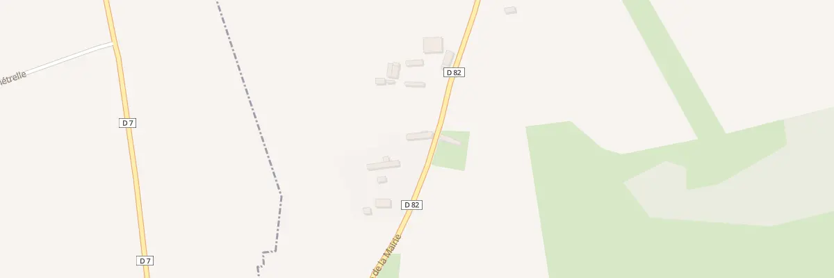 Plan du 5008 Le Bourg à Landes-Vieilles-et-Neuves