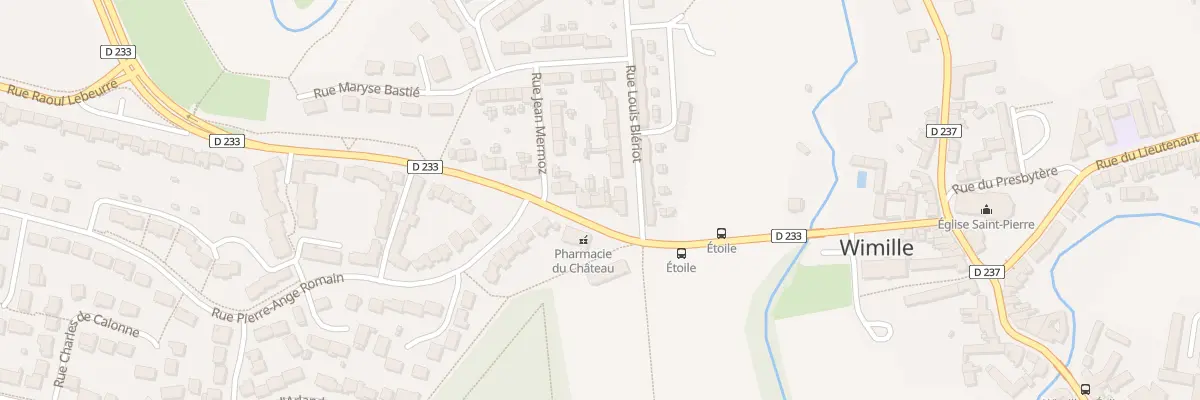 Plan du 4 Rue Raoul Lebeurre à Wimille