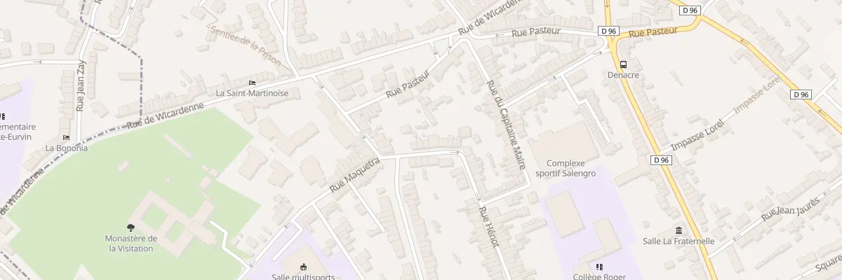 Plan du 182 Rue Henot à Saint-Martin-Boulogne