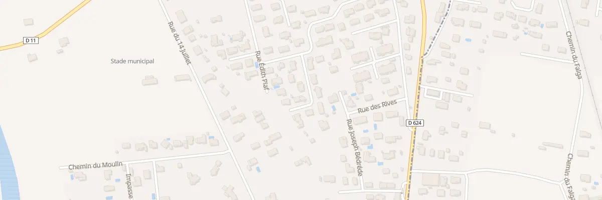 Plan du 6 Imp Maurice Chevalier à Saint-Jean-du-Falga