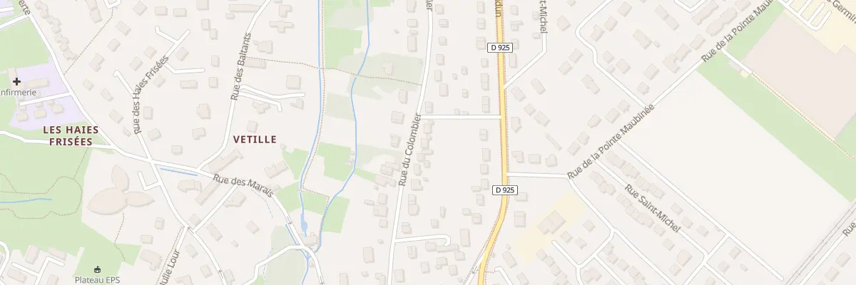 Plan du 18 Rue du Colombier à Beaugency