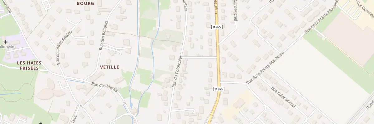 Plan du 20 Rue du Colombier à Beaugency