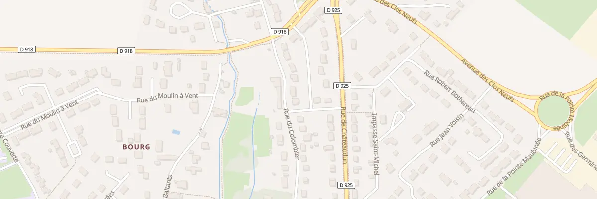 Plan du 46 Rue du Colombier à Beaugency
