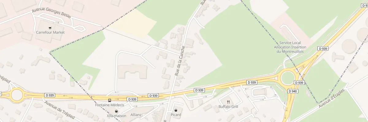 Plan du 256 Rue de la Canche à Cucq
