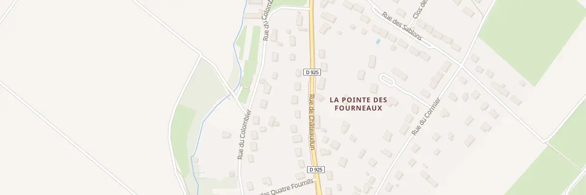 Plan du 99 Rue de Chateaudun à Beaugency