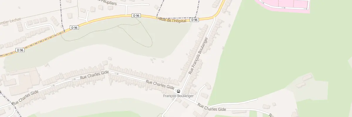 Plan du 17 Rue François Boulanger à Saint-Martin-Boulogne