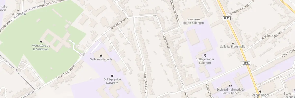 Plan du 116 Rue Jules Ferry à Saint-Martin-Boulogne