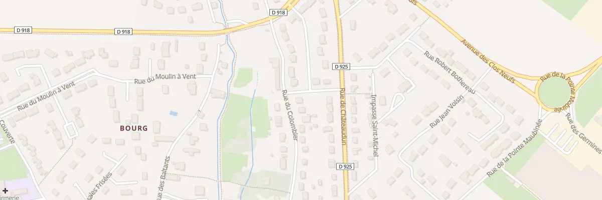 Plan du 44 Rue du Colombier à Beaugency