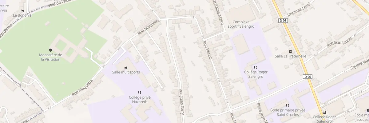 Plan du 114 Rue Jules Ferry à Saint-Martin-Boulogne