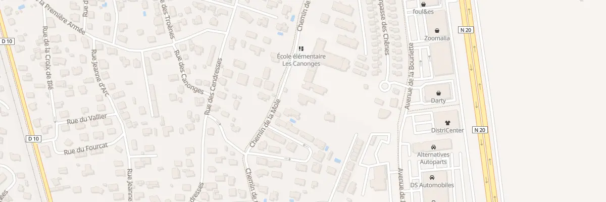 Plan du 9017 Che de la Mole à Pamiers