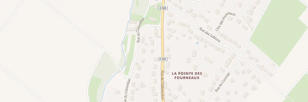 Plan du 107 Rue de Chateaudun à Beaugency