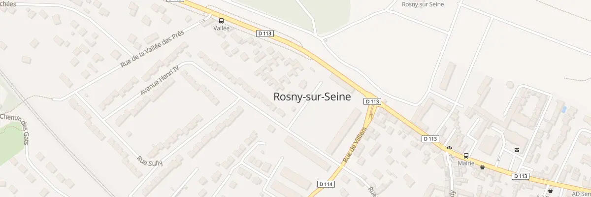Plan du 115 Rue Nationale à Rosny-sur-Seine