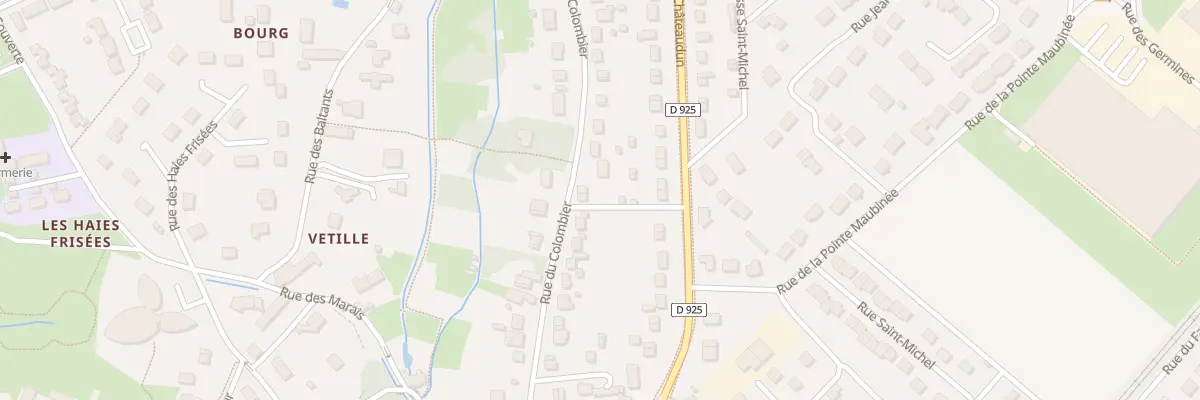 Plan du 22 Rue du Colombier à Beaugency