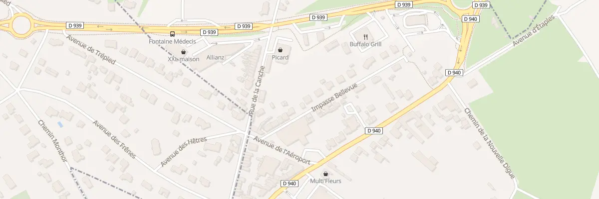Plan du 79 Imp Bellevue à Cucq