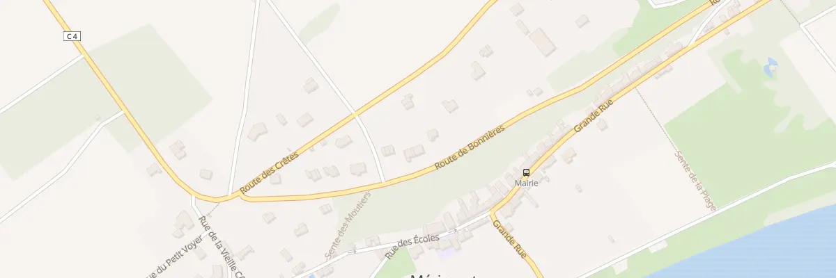 Plan du 9 Rte de Bonnières à Méricourt