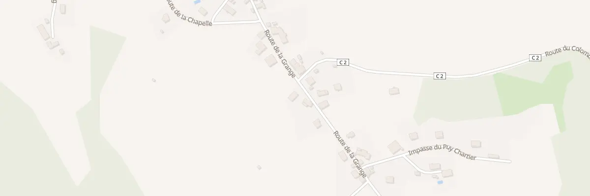 Plan du 2 Rte De La Grange à La Chapelle-aux-Brocs