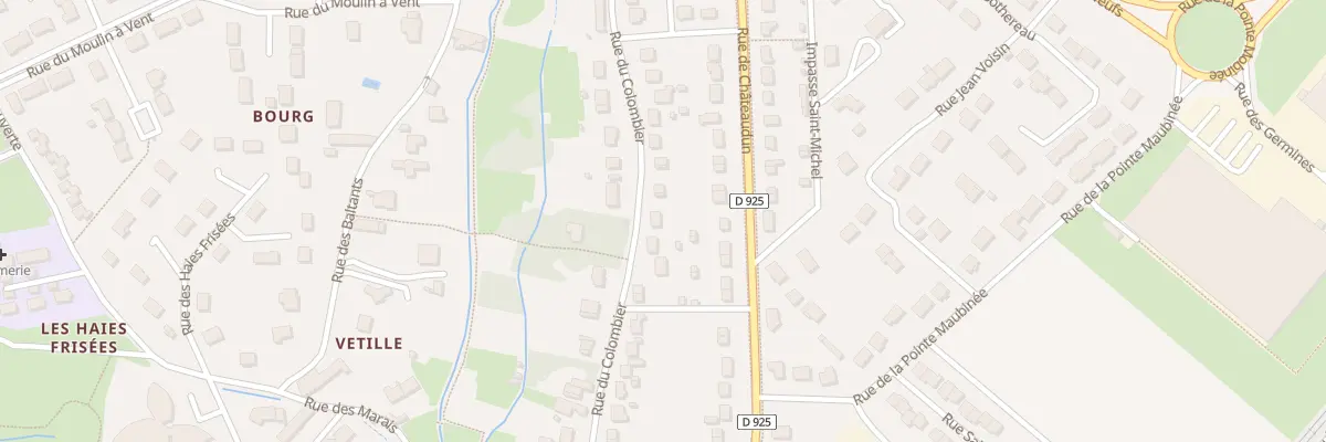Plan du 30 Rue du Colombier à Beaugency