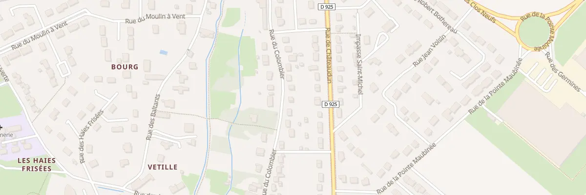 Plan du 32 Rue du Colombier à Beaugency