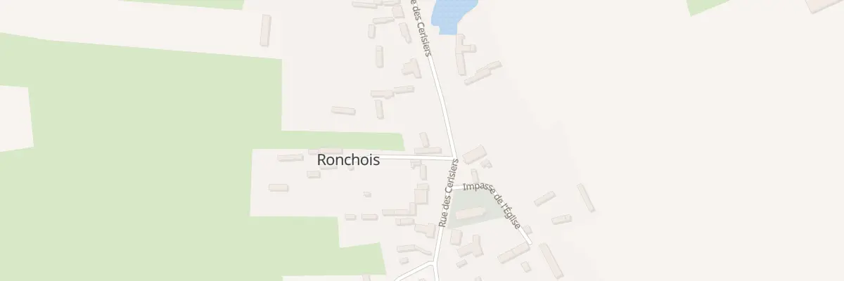 Plan du 12 Rue des Cerisiers à Ronchois