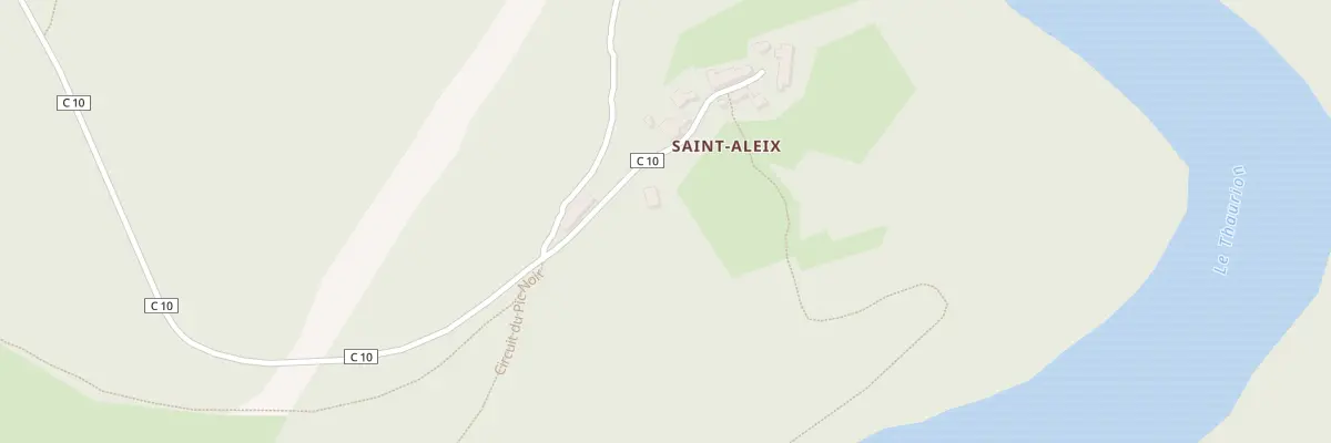 Plan du 5497 Saint Aleix à Châtelus-le-Marcheix
