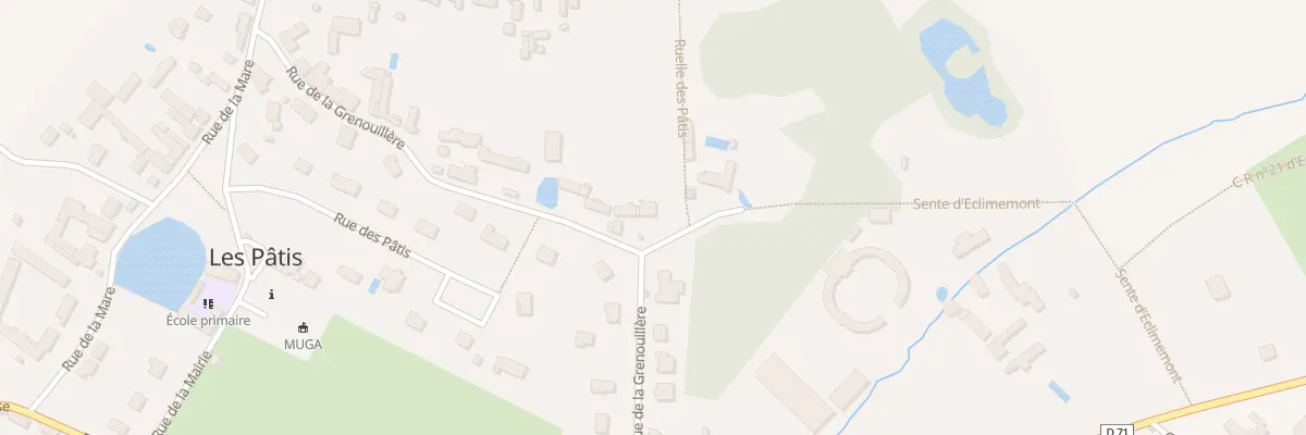 Plan du 8 Rue de la Grenouillère à Mittainville